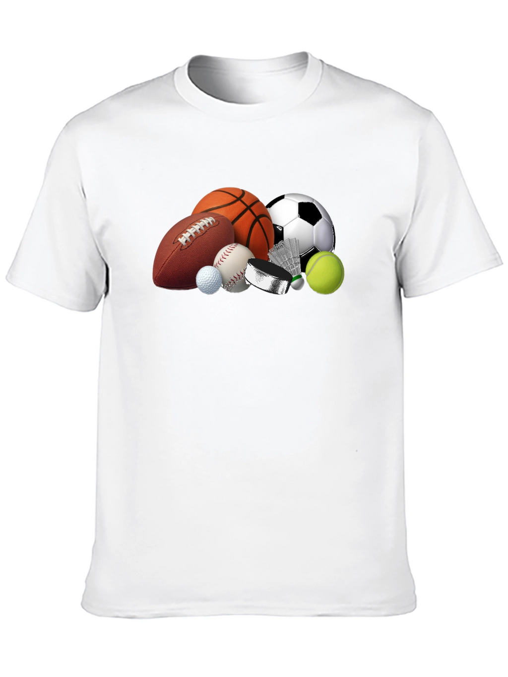 Sports Balls T-Shirt - Casual Wear