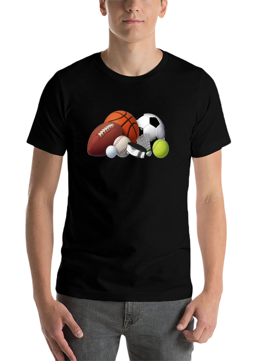 Sports Balls T-Shirt - Casual Wear