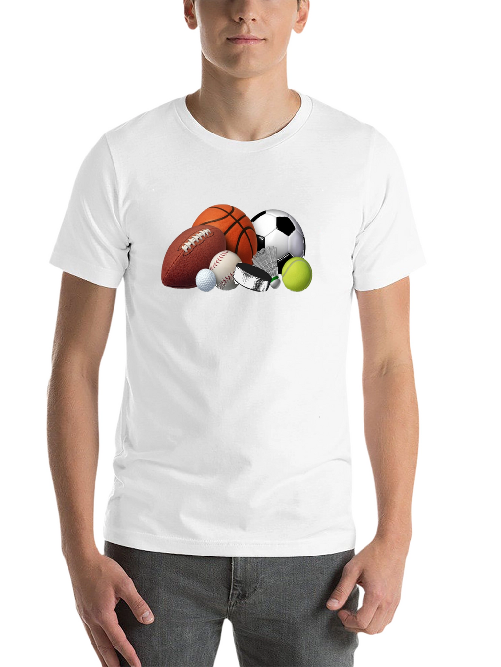 Sports Balls T-Shirt - Casual Wear
