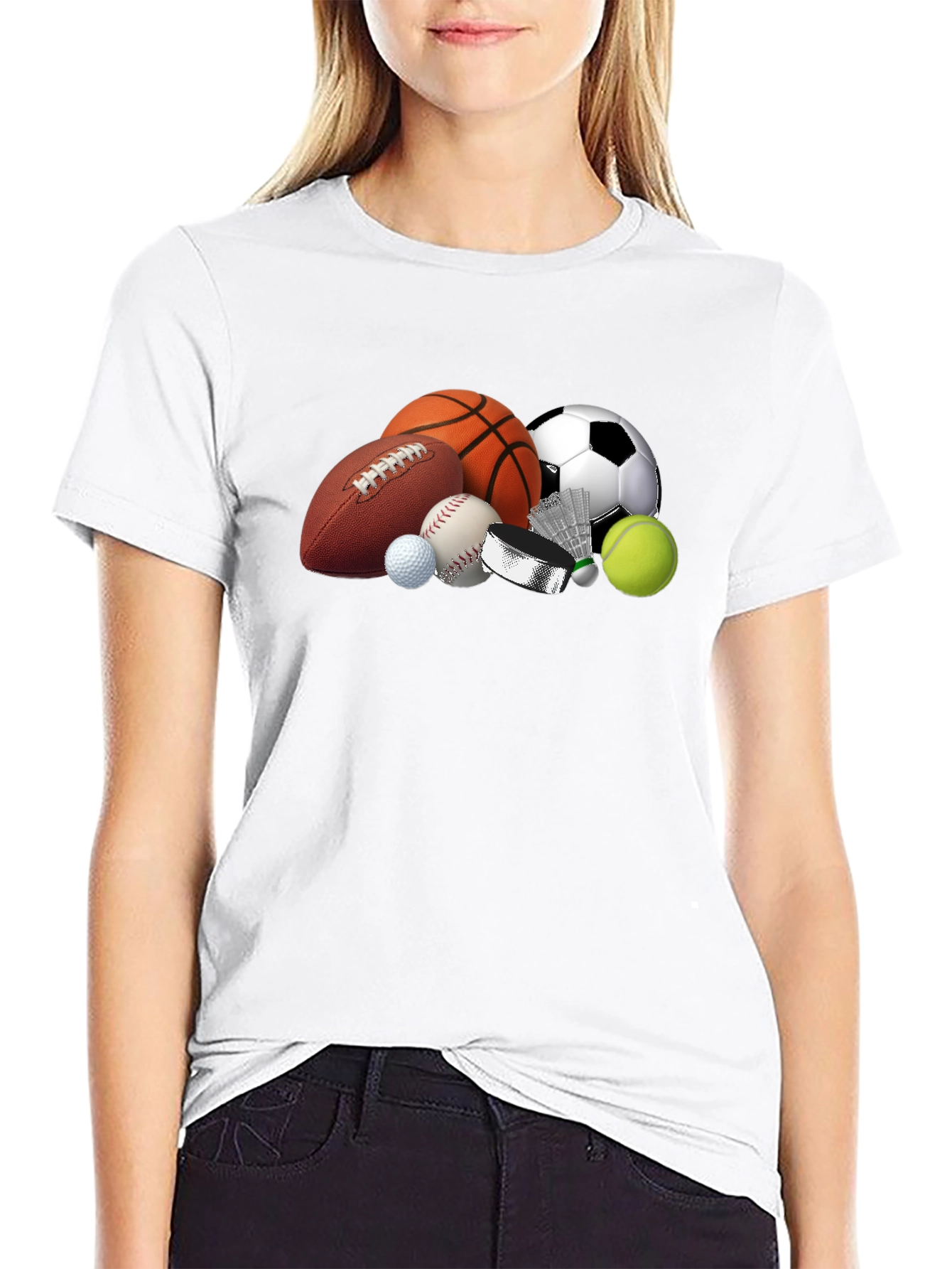 Sports Balls T-Shirt - Casual Wear