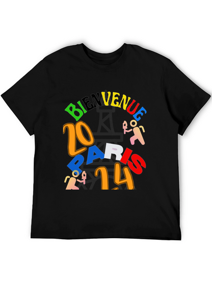 Bienvenue Paris 2014 Graphic T-Shirt