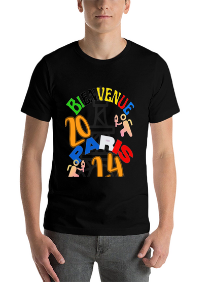 Bienvenue Paris 2014 Graphic T-Shirt