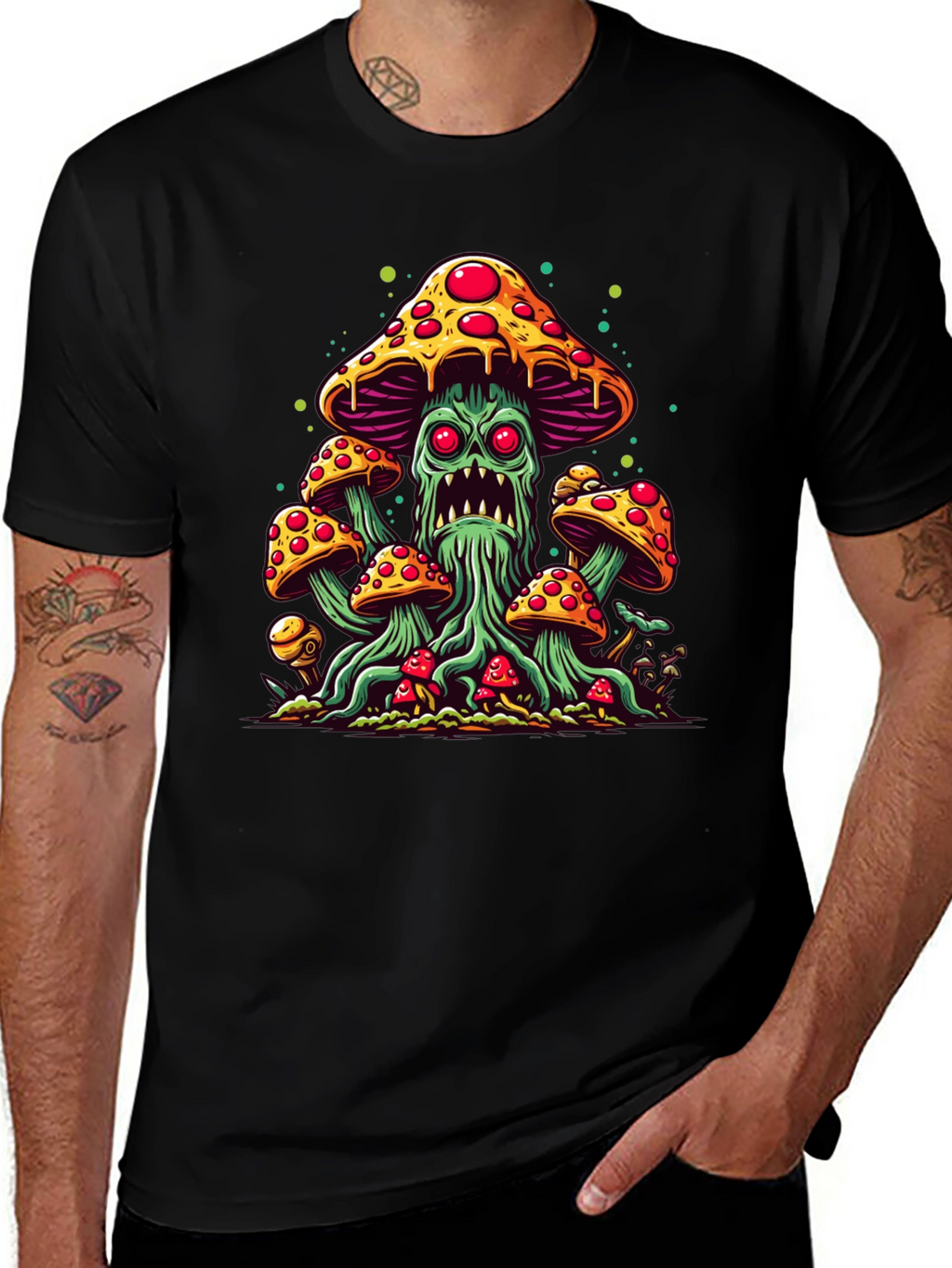 Funky Mushroom T-Shirt