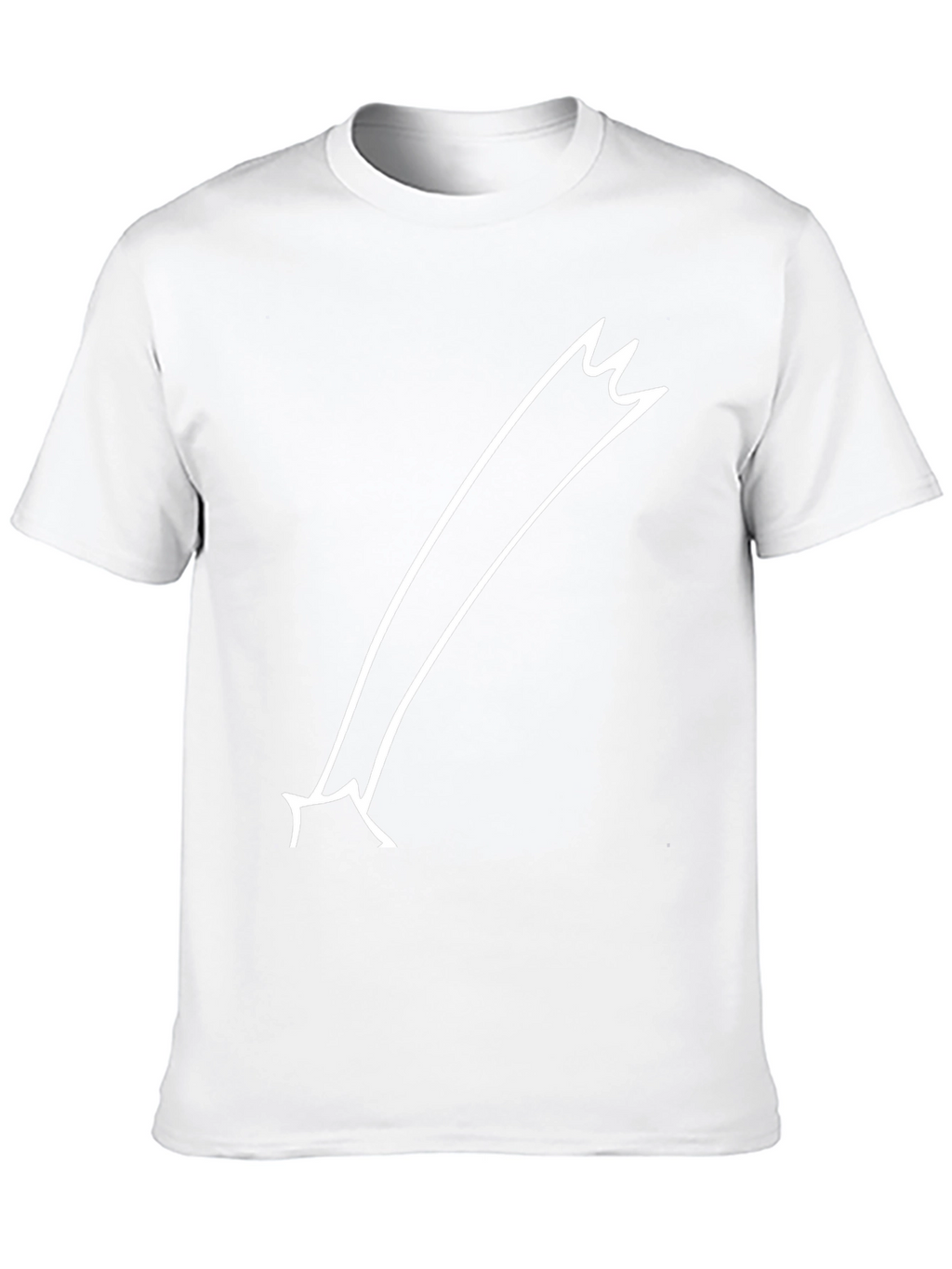 Comet Tail Graphic Tee - Black Cotton Casual T-Shirt