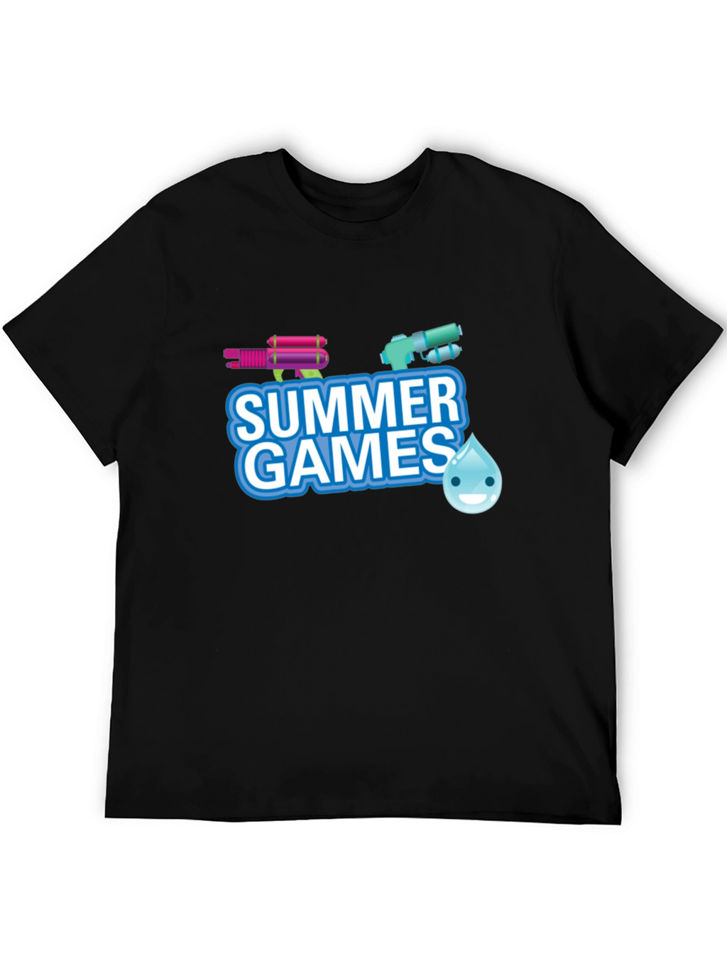 Summer Games Black T-Shirt