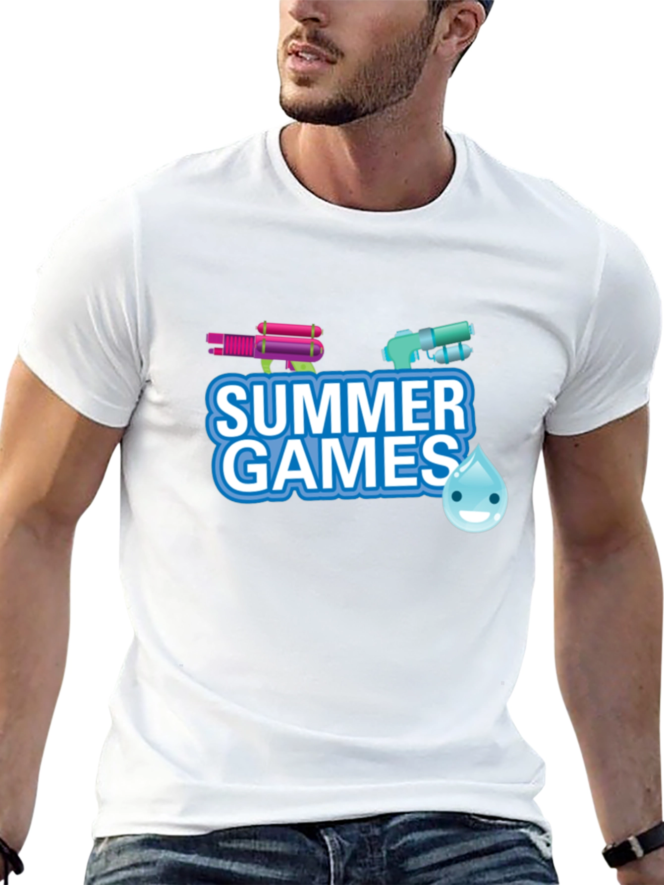 Summer Games Black T-Shirt