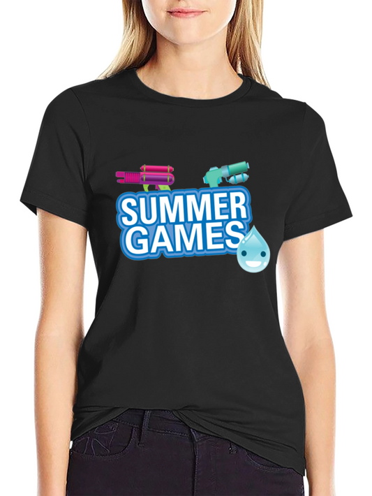 Summer Games Black T-Shirt