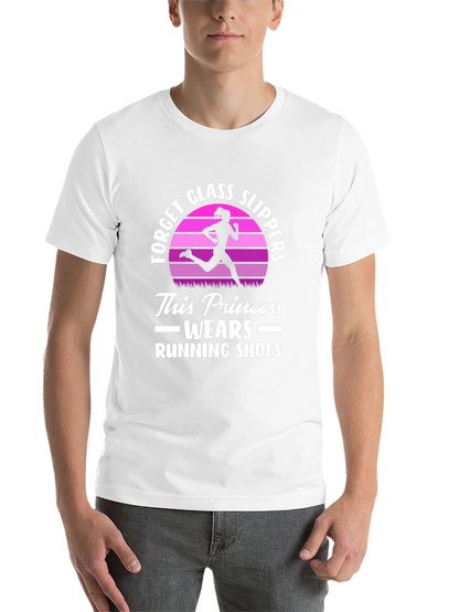 Running Princess T-Shirt - Forget Glass Slippers!