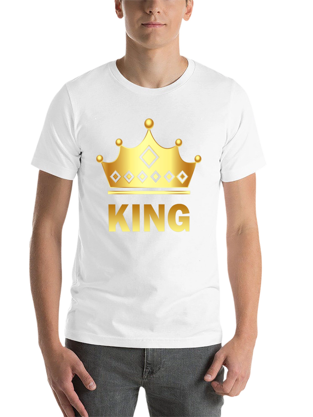 King Crown Graphic T-Shirt - Black