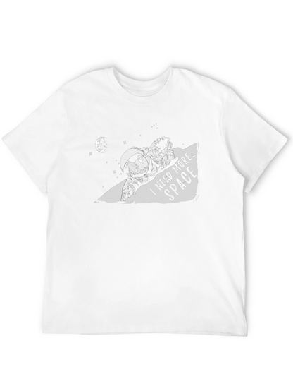 I Need More Space Graphic Tee - Black