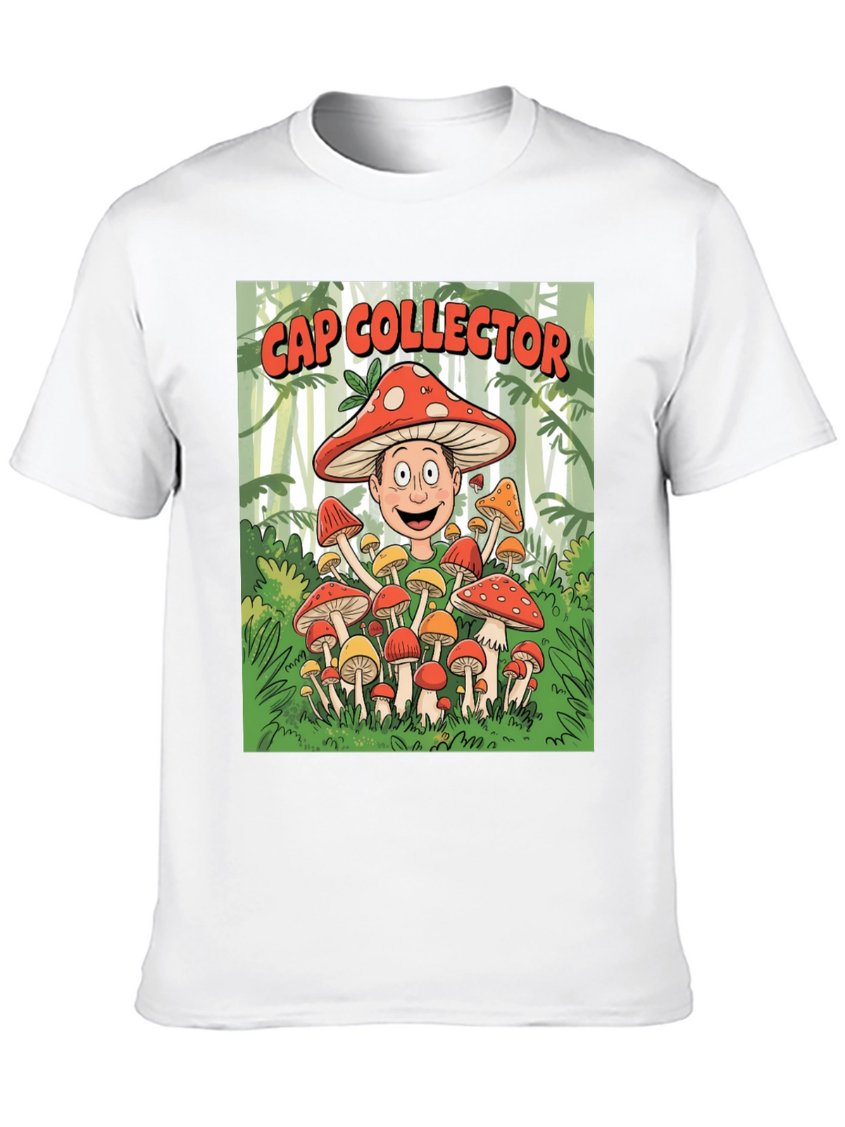 Cap Collector Mushroom T-Shirt
