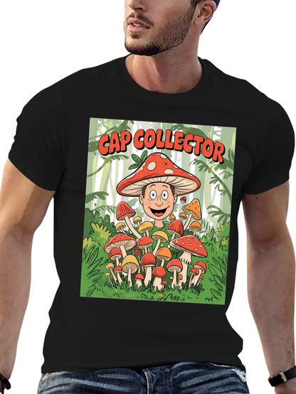 Cap Collector Mushroom T-Shirt