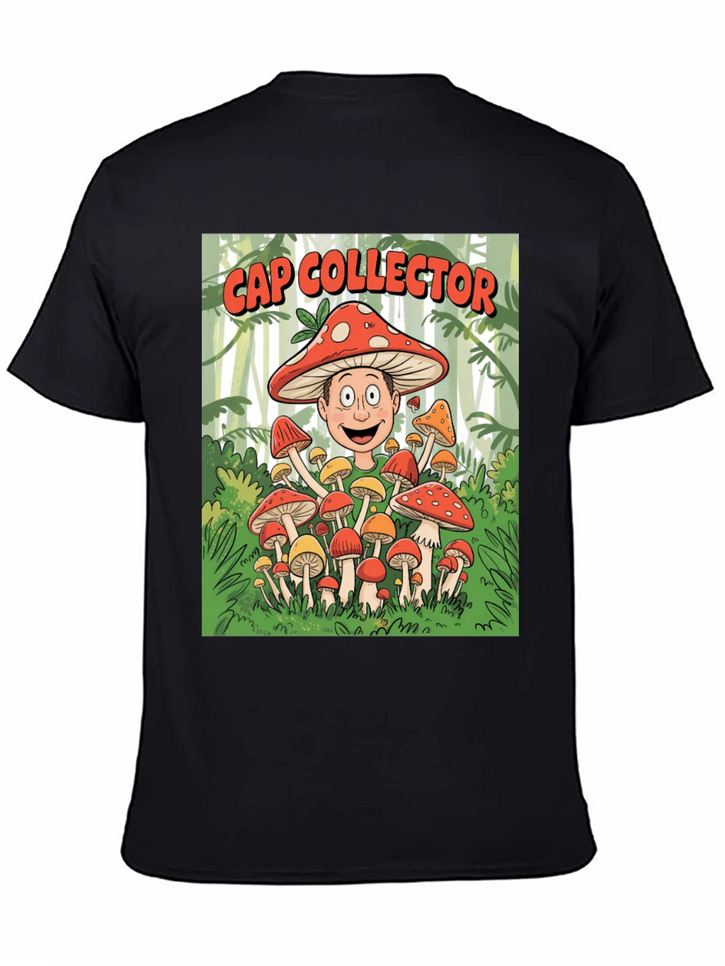 Cap Collector Mushroom T-Shirt