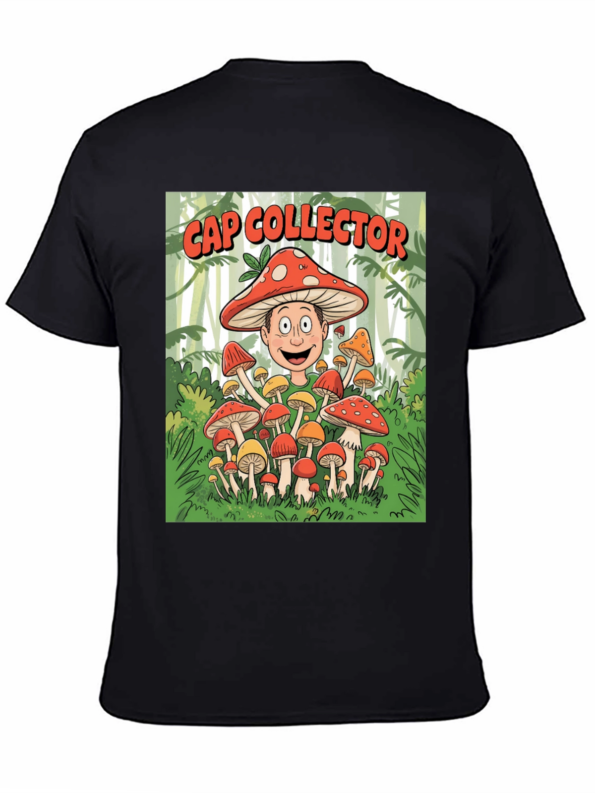 Cap Collector Mushroom T-Shirt