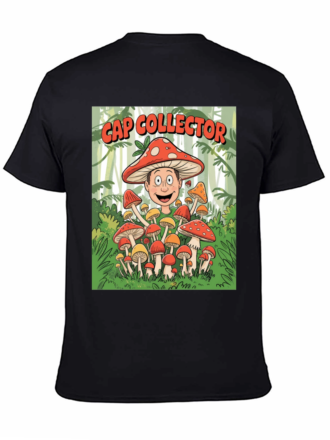 Cap Collector Mushroom T-Shirt