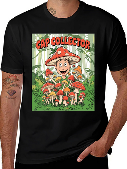 Cap Collector Mushroom T-Shirt