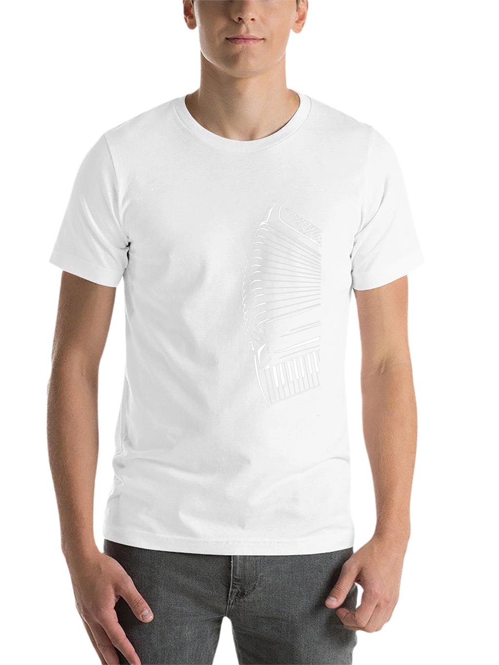 Accordion Graphic Tee - Black T-Shirt