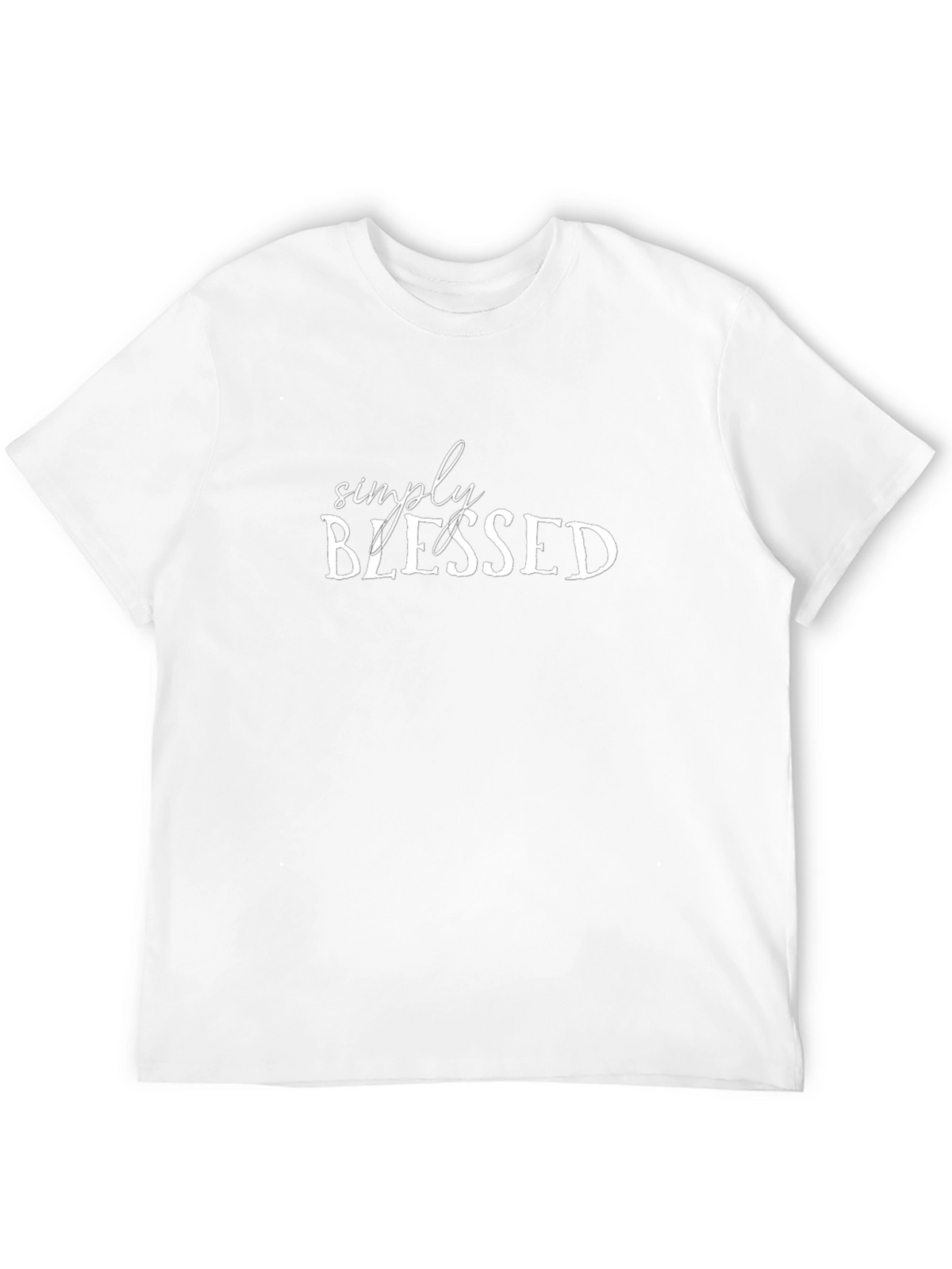 Simply Blessed Black T-Shirt