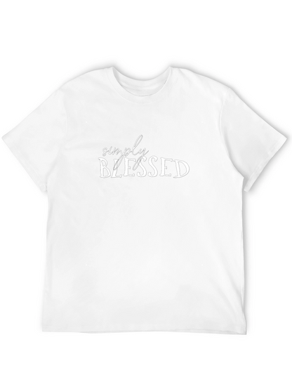 Simply Blessed Black T-Shirt