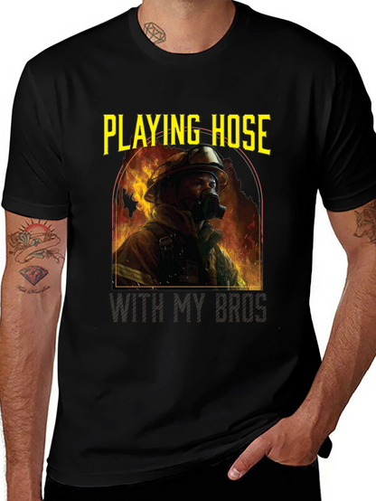 Playing Hose With My Bros T-Shirt