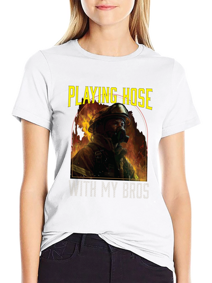 Playing Hose With My Bros T-Shirt