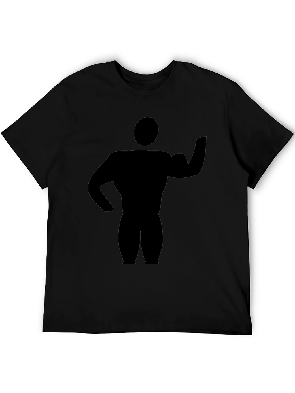 Black Bodybuilder Graphic T-Shirt