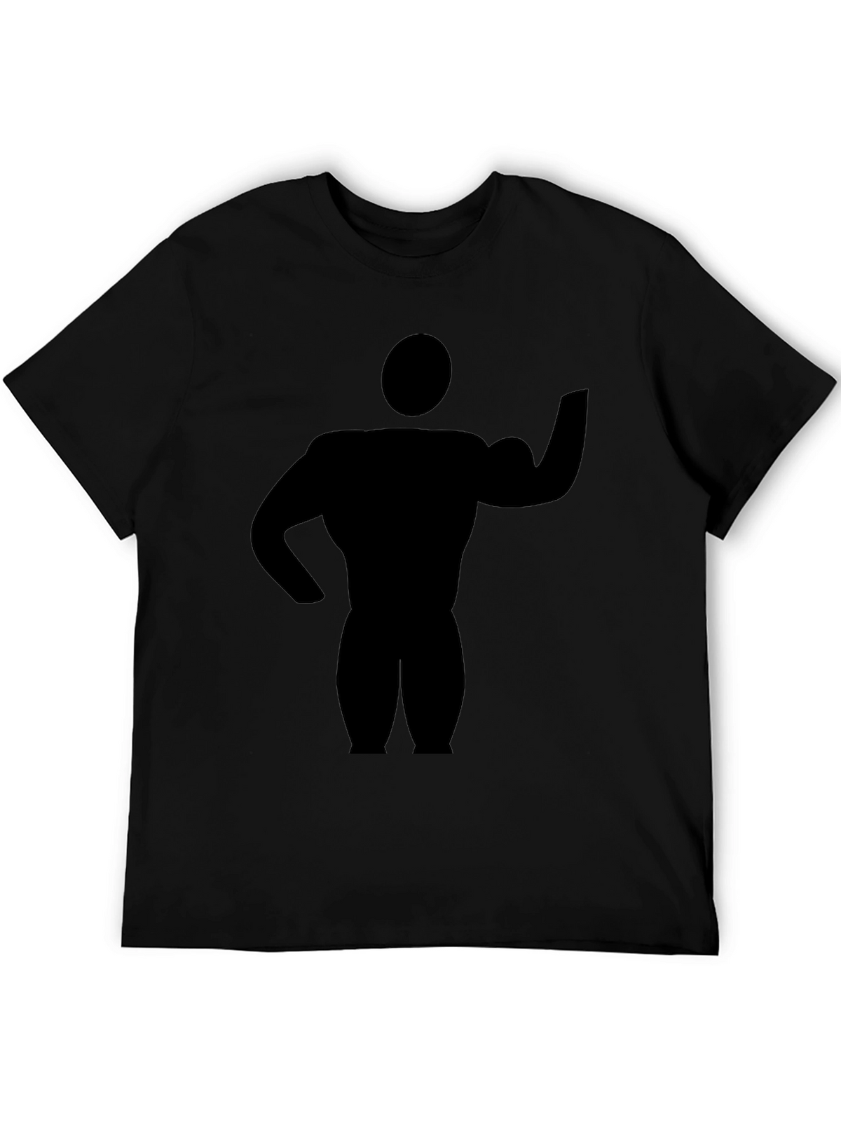 Black Bodybuilder Graphic T-Shirt