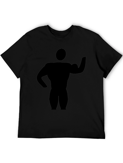 Black Bodybuilder Graphic T-Shirt