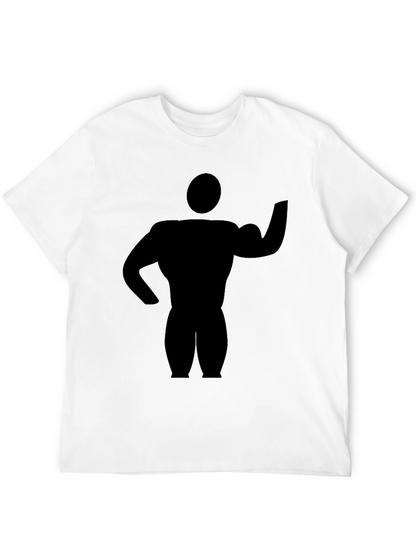 Black Bodybuilder Graphic T-Shirt