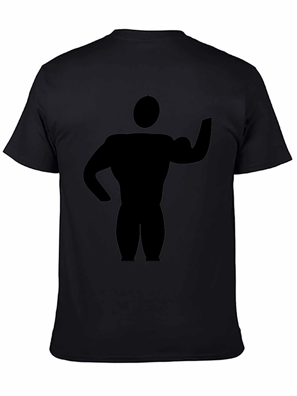 Black Bodybuilder Graphic T-Shirt