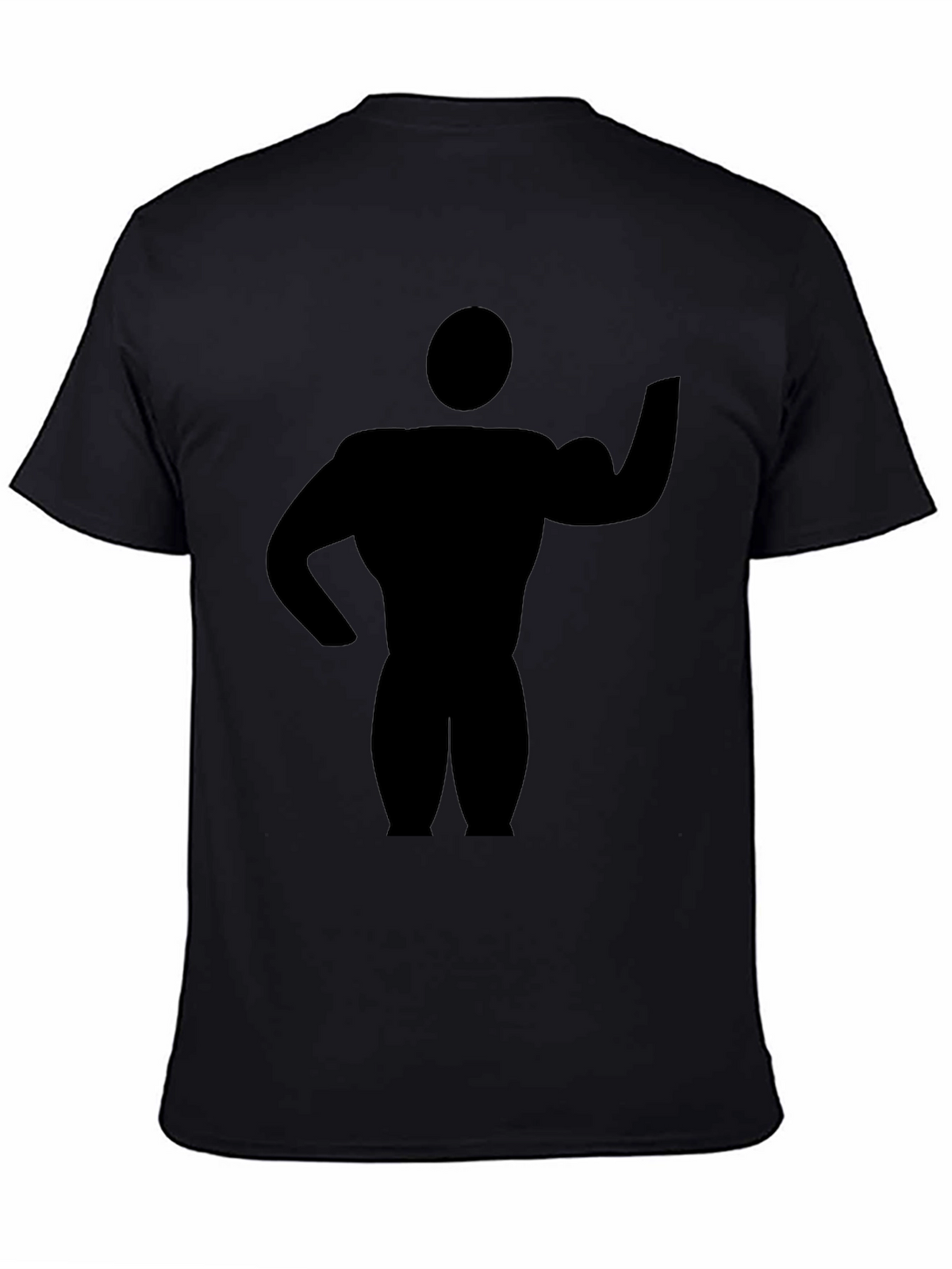 Black Bodybuilder Graphic T-Shirt