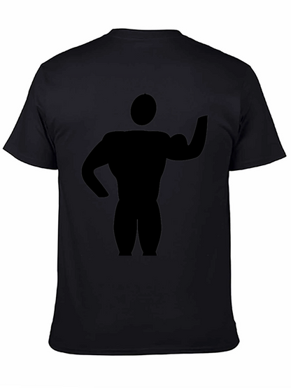 Black Bodybuilder Graphic T-Shirt