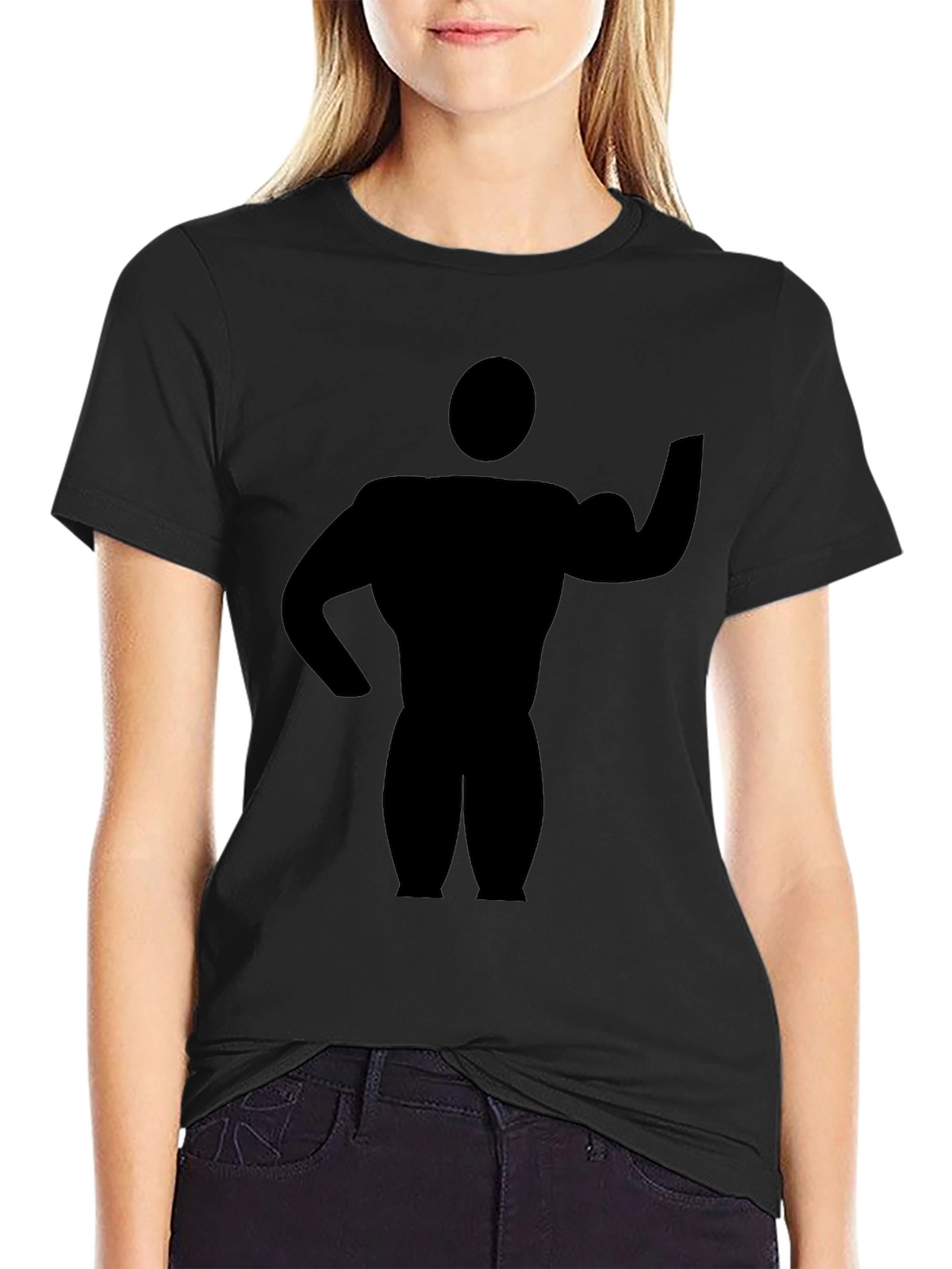 Black Bodybuilder Graphic T-Shirt