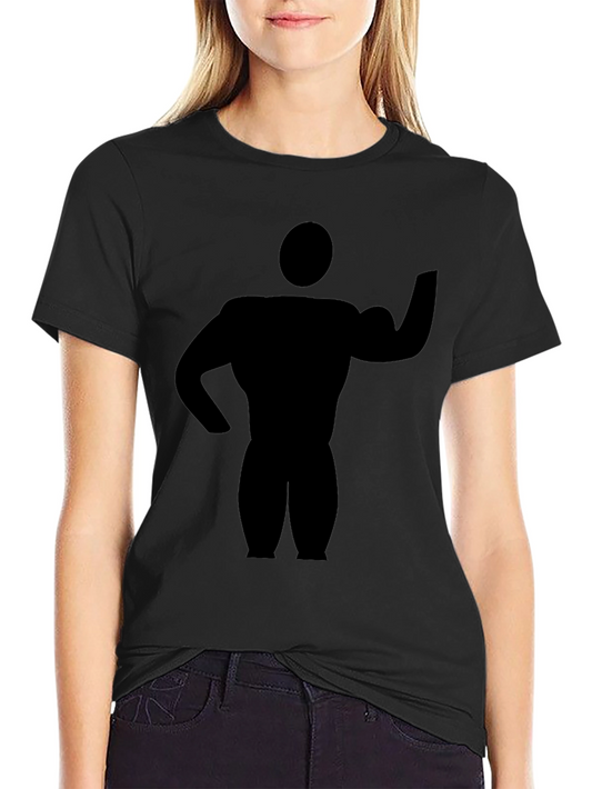 Black Bodybuilder Graphic T-Shirt