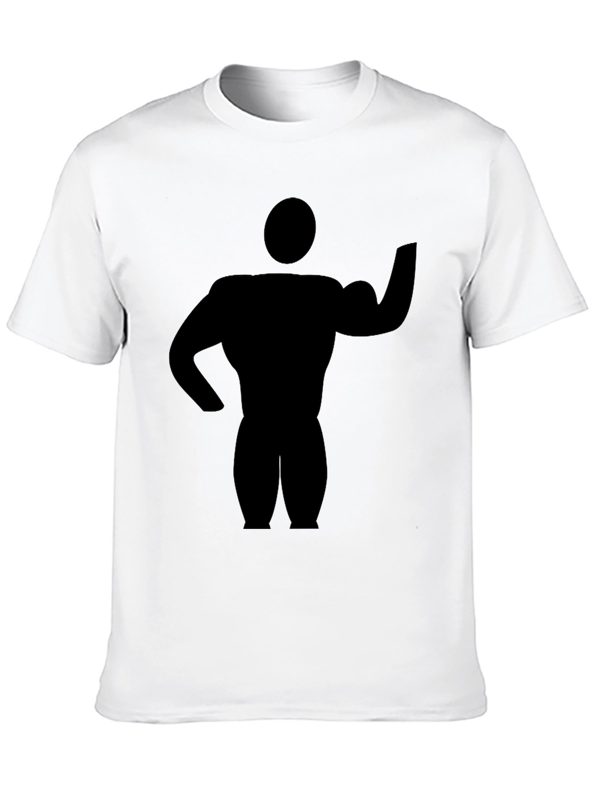 Black Bodybuilder Graphic T-Shirt