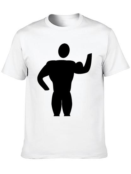 Black Bodybuilder Graphic T-Shirt