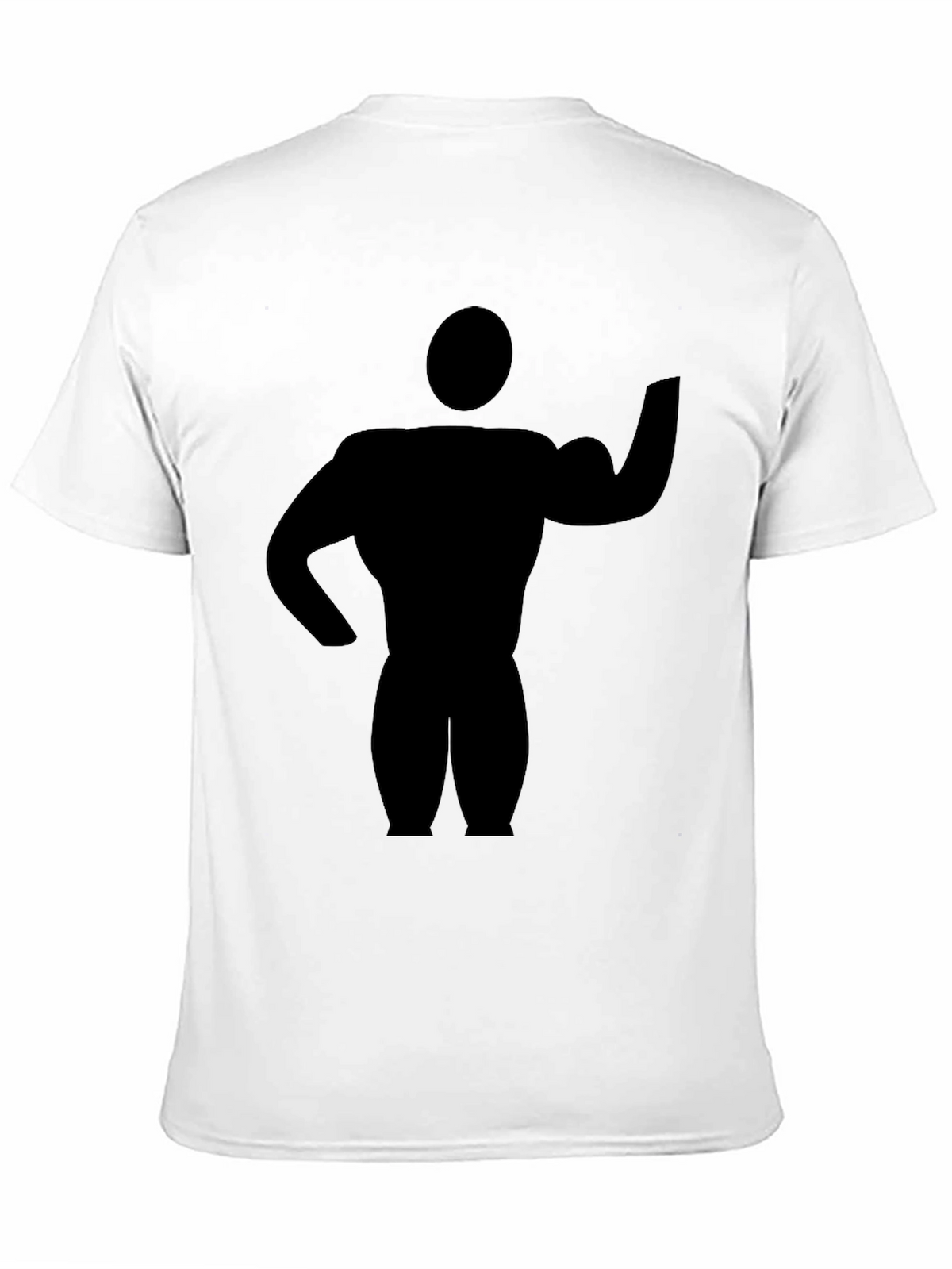 Black Bodybuilder Graphic T-Shirt