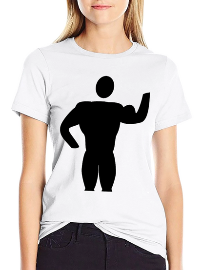Black Bodybuilder Graphic T-Shirt