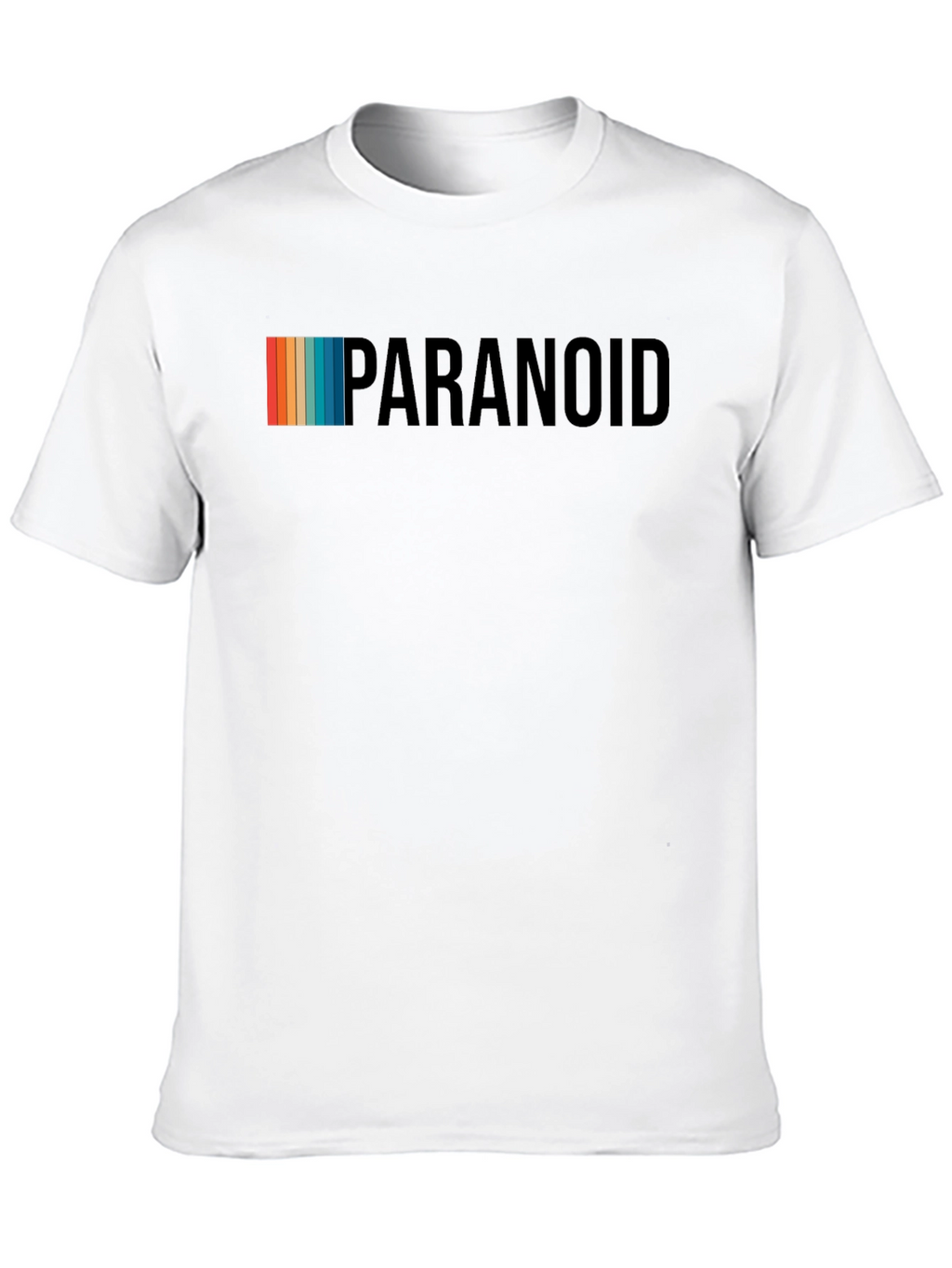 Paranoid Graphic T-Shirt - Retro Style