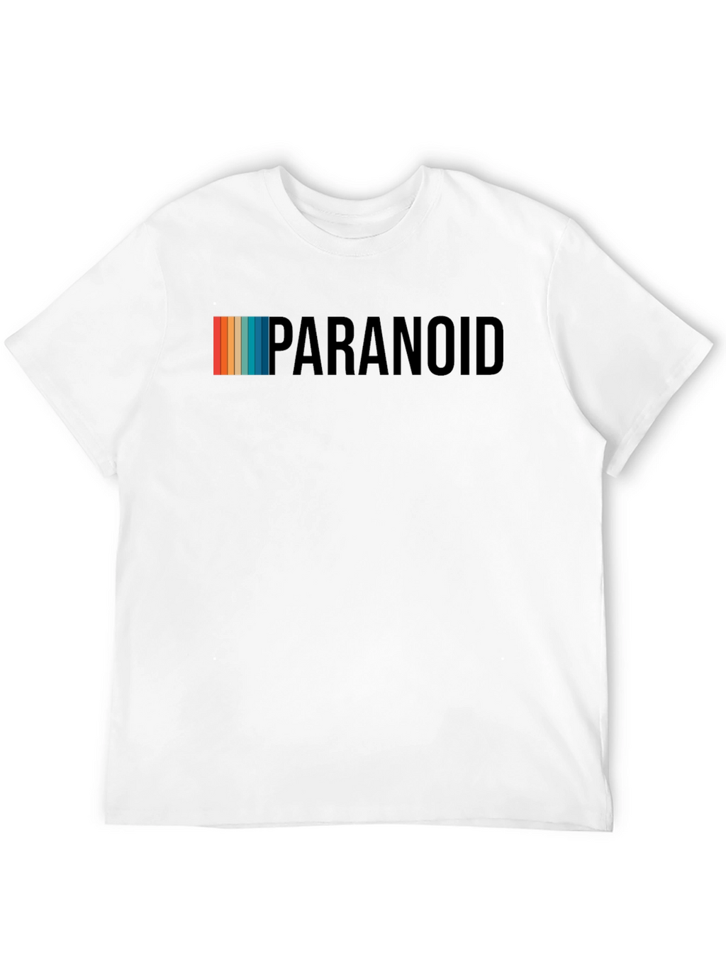 Paranoid Graphic T-Shirt - Retro Style