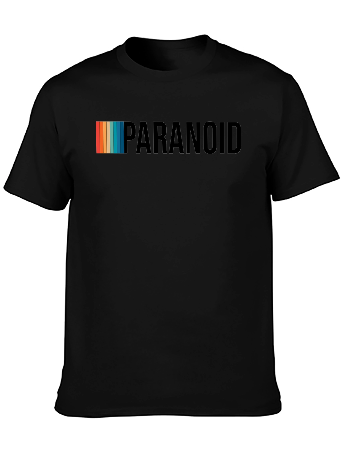 Paranoid Graphic T-Shirt - Retro Style