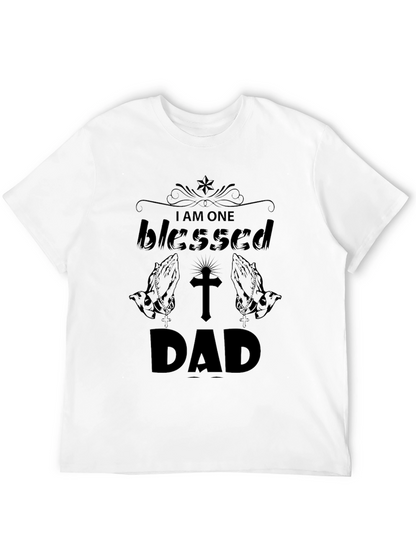 Blessed Dad Graphic T-Shirt