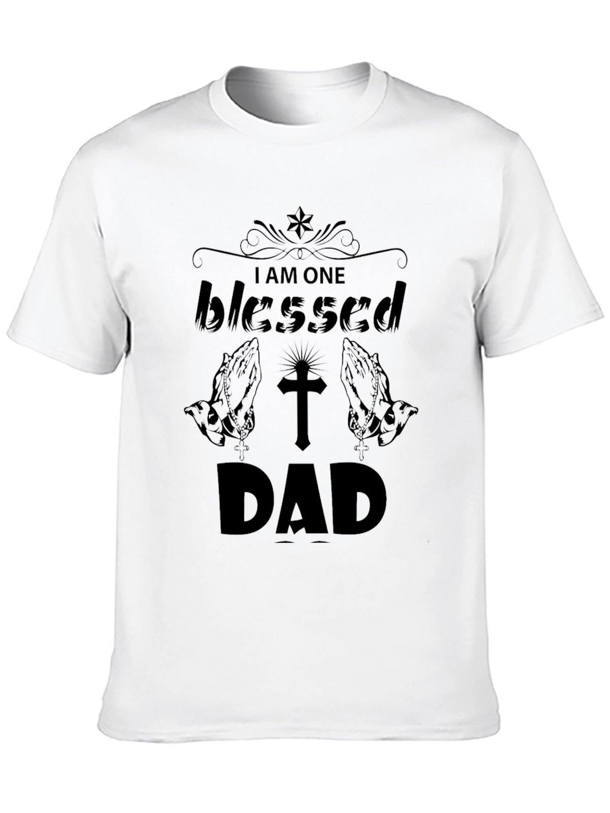 Blessed Dad Graphic T-Shirt