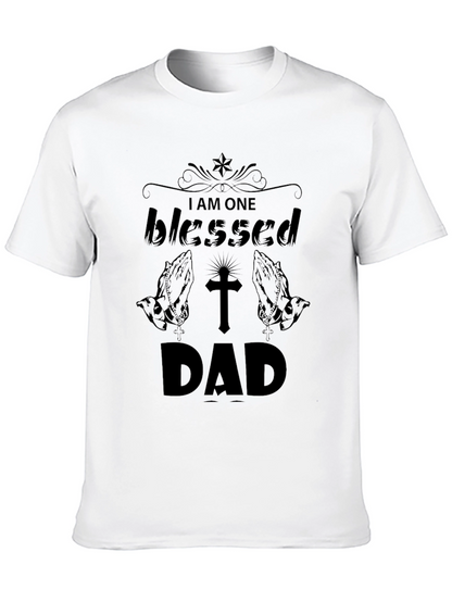 Blessed Dad Graphic T-Shirt