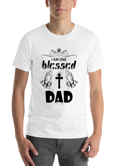 Blessed Dad Graphic T-Shirt