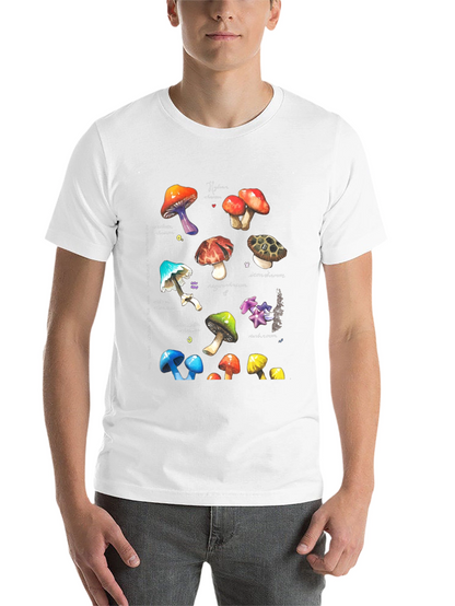Watercolor Mushroom Graphic Tee