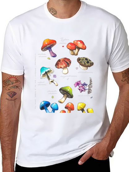 Watercolor Mushroom Graphic Tee