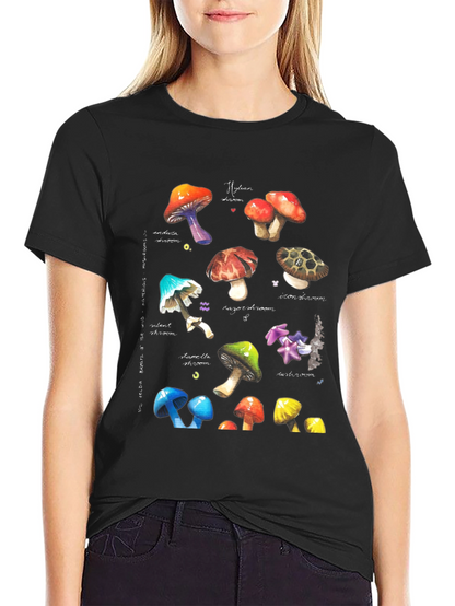 Watercolor Mushroom Graphic Tee