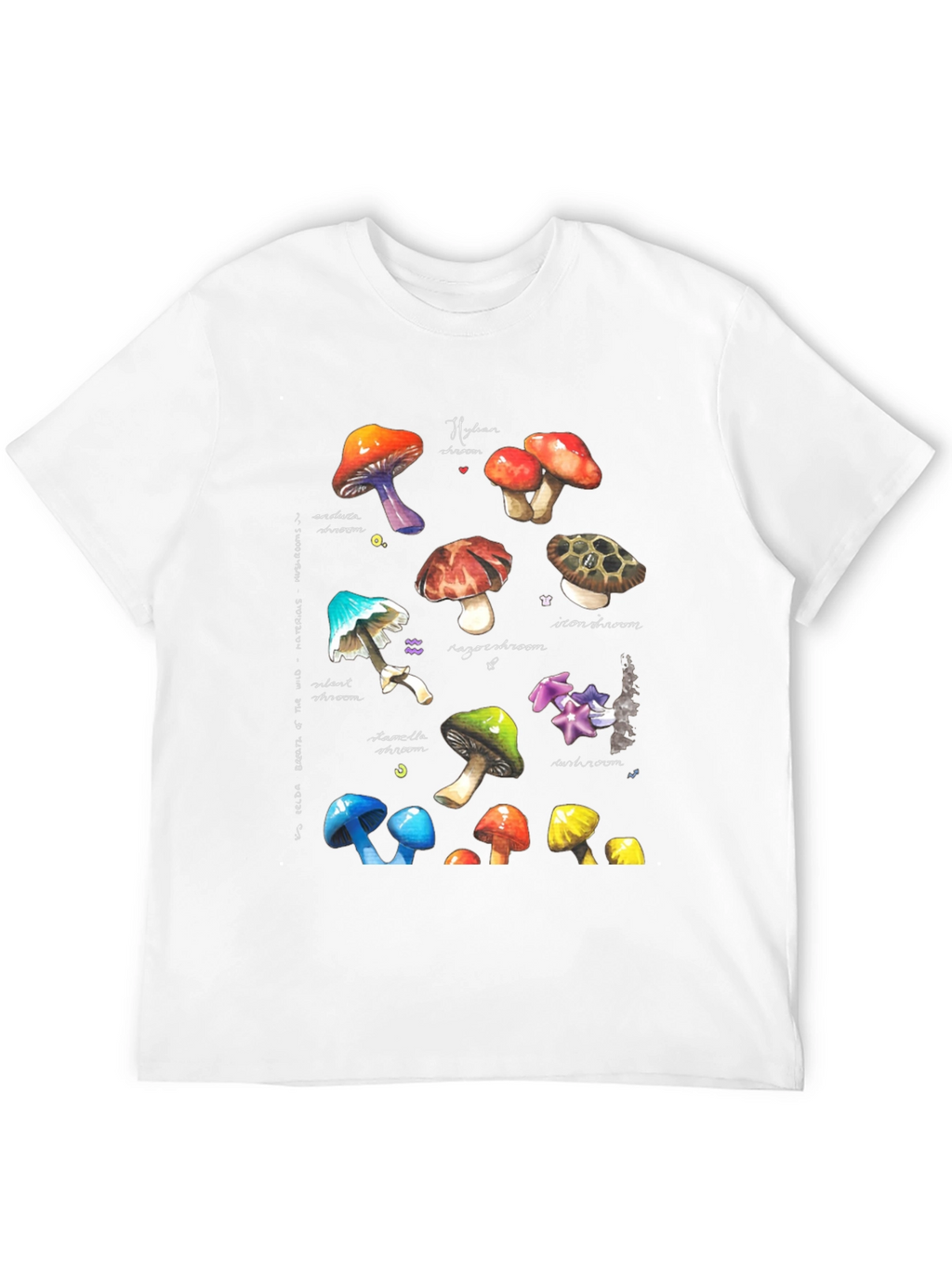 Watercolor Mushroom Graphic Tee