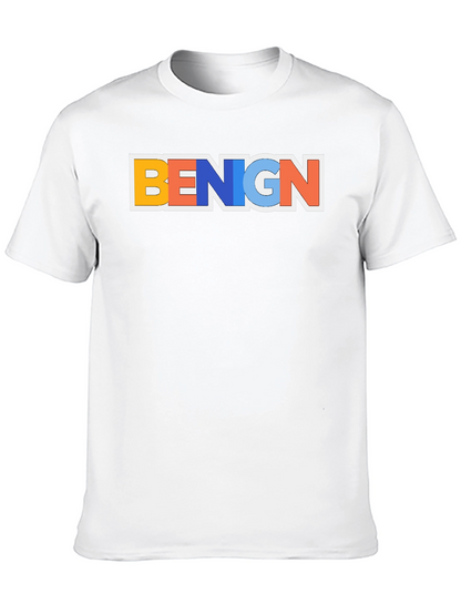Benign Graphic T-Shirt - Trendy Casual Tee